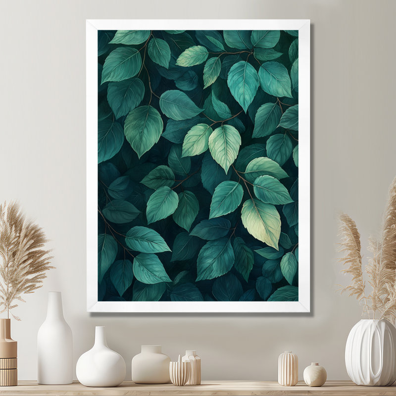 Gabriella - impressions murales florales, 20" H x 12" W, Picture Framed, White