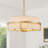 Bazilijus 4 - Light Dimmable Drum Chandelier-128184607