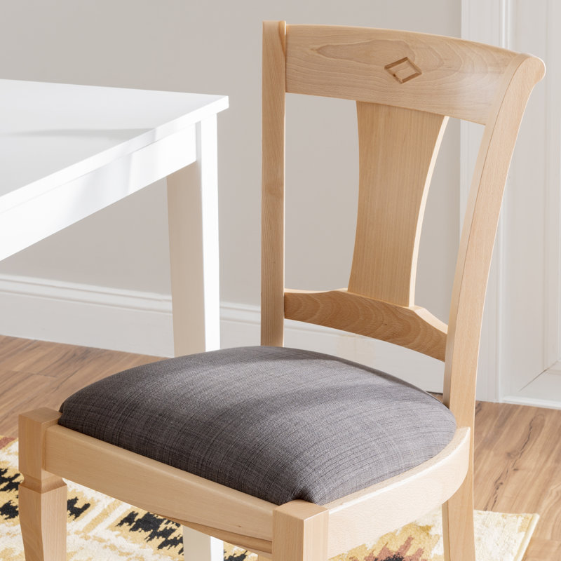 Ensemble de 2 chaises d'appoint Kizzie, Gris foncé, Brun