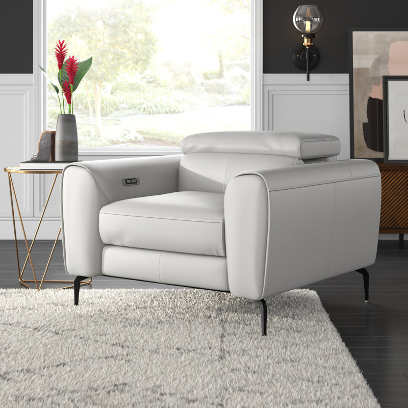 Fauteuil inclinable Rayford, Gris clair