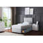  Upholstered Panel Divan Bed with Headboard-6431172-6431173-228631565