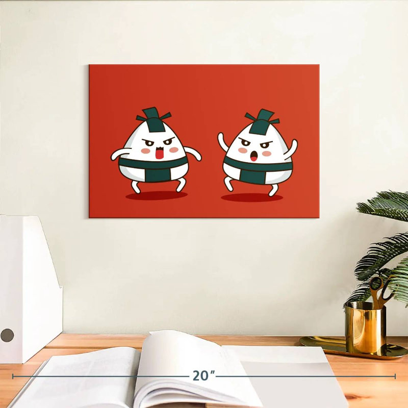 Ketti Sumo Onigiri, 8" H x 12" W