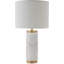 Lampe de table en marbre