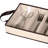 Flatware Storage Case For Cutlery - 5 Compartments, Removable Lid And Carry Handles