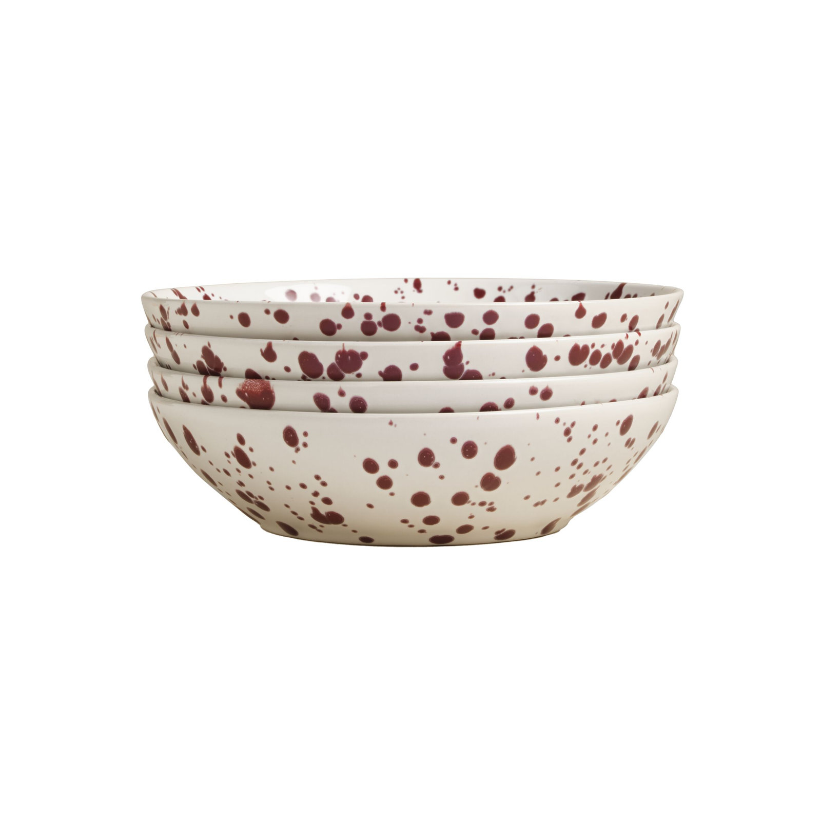 Stoneware Soup Bowl, Purple