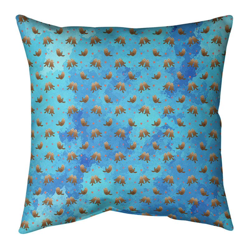Coussin décoratif d’intérieur/extérieur octogones, 18 po x 18 po