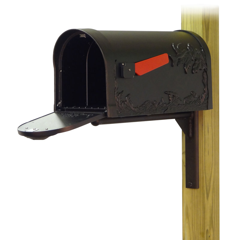 Hummingbird Aluminum Post Mounted Post Box