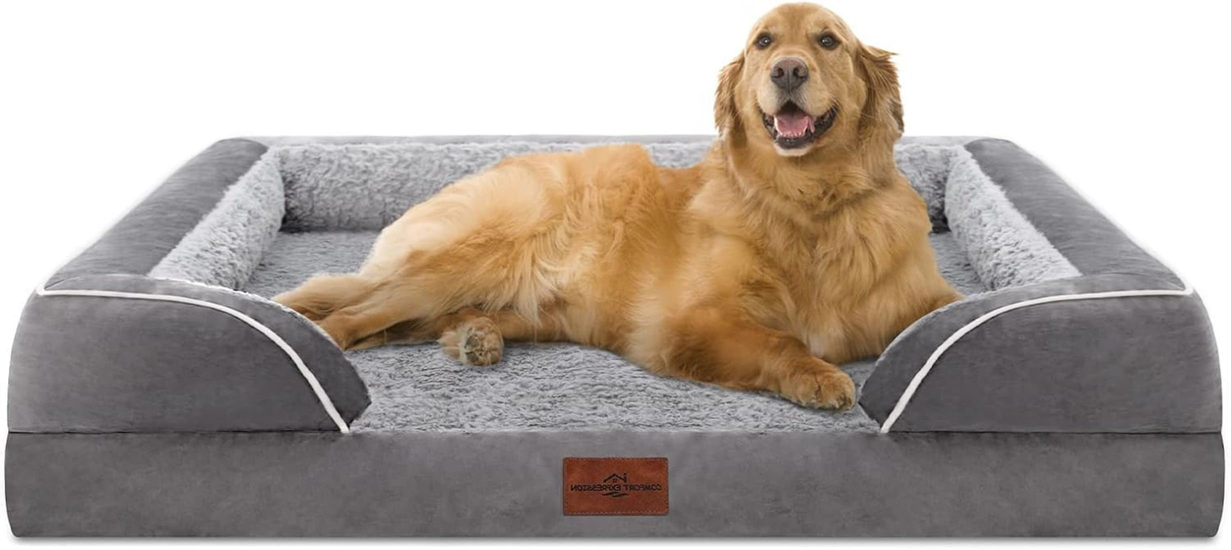 Tucker Murphy Pet™ Waterproof Orthopedic Foam Dog Beds For Extra Large Dogs Durable Dog Sofa Pet