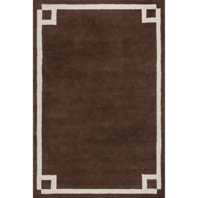Grace Bordered Wool Area Rug