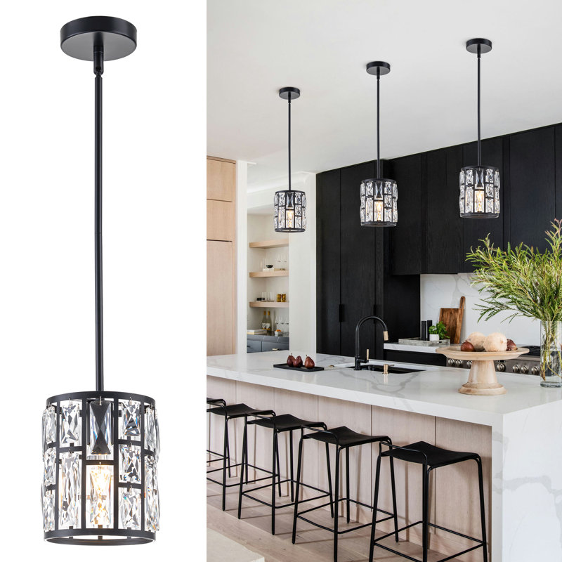 1-Light Single Crystal Pendant