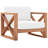 Anguilla Teak Patio Chair with Cushions-86506437