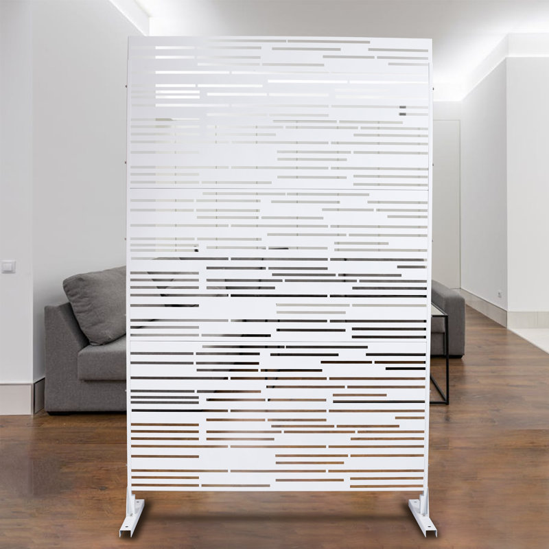 Écran d'intimité pour l'extérieur et l'intérieur, Blanc