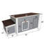 Poulailler avec nichoir 10,65 pieds carrés Cerine-698647746