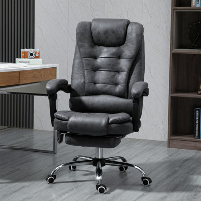 Barkett Upholstered Executive Chair with Massage Feature