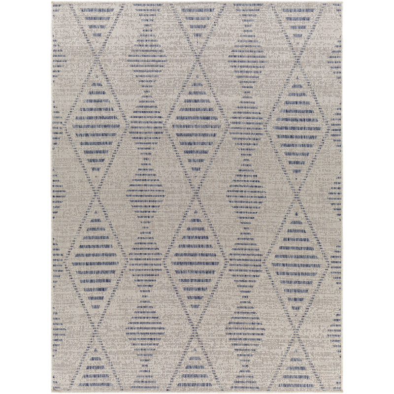Killarney Geometric Indoor / Outdoor Rug, Rectangle 7'10" x 10'