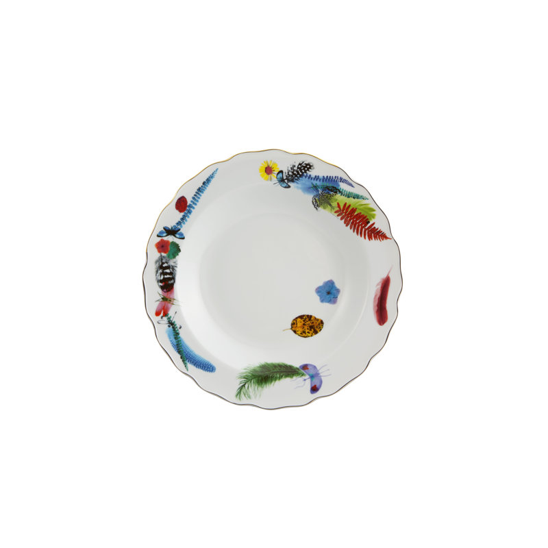 Caribe Handmade Porcelain Appetizer Plate
