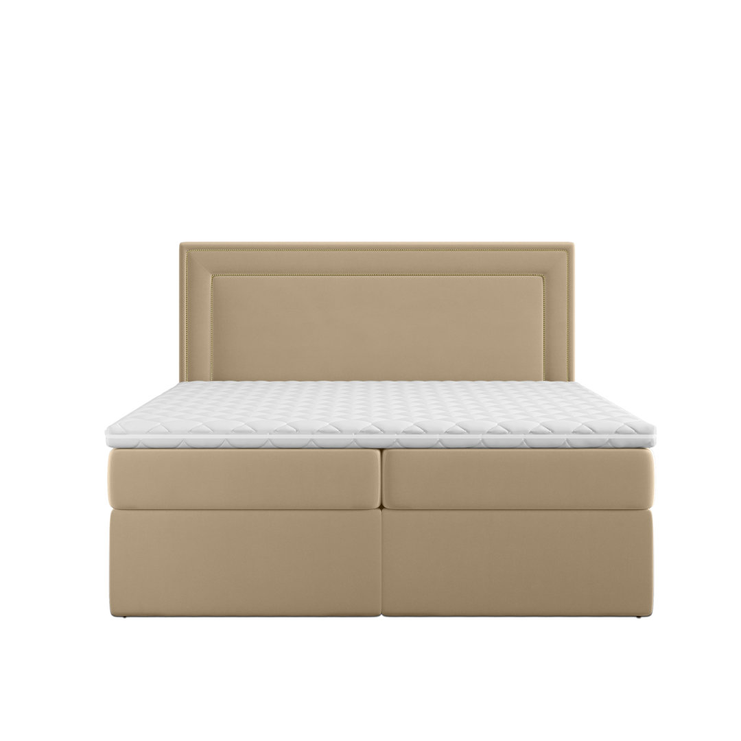 Boxspringbett Mcdonough mit Topper und Bettkasten