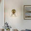 Bathroom Lighting Fixtures Over Mirror Brushed Brass Wall Sconces