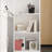 55'' W Reception Desk With Lockable Drawer And Little Bookcase