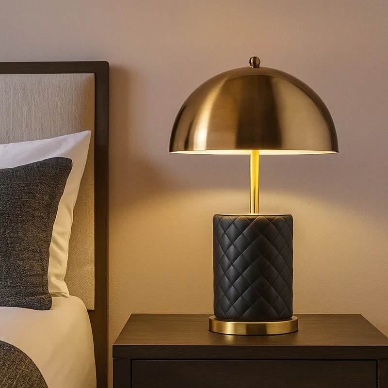 Lampe Aria, Laiton / Noir