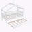 Zhayne Wooden House Bed with Trundle-1451600449-1451600462