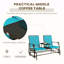 Banc oscillant extérieur avec table centrale Outsunny-980509683