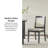 Beckwith Solid Wood Dining Chair with a Rattan Inset Back-795231839