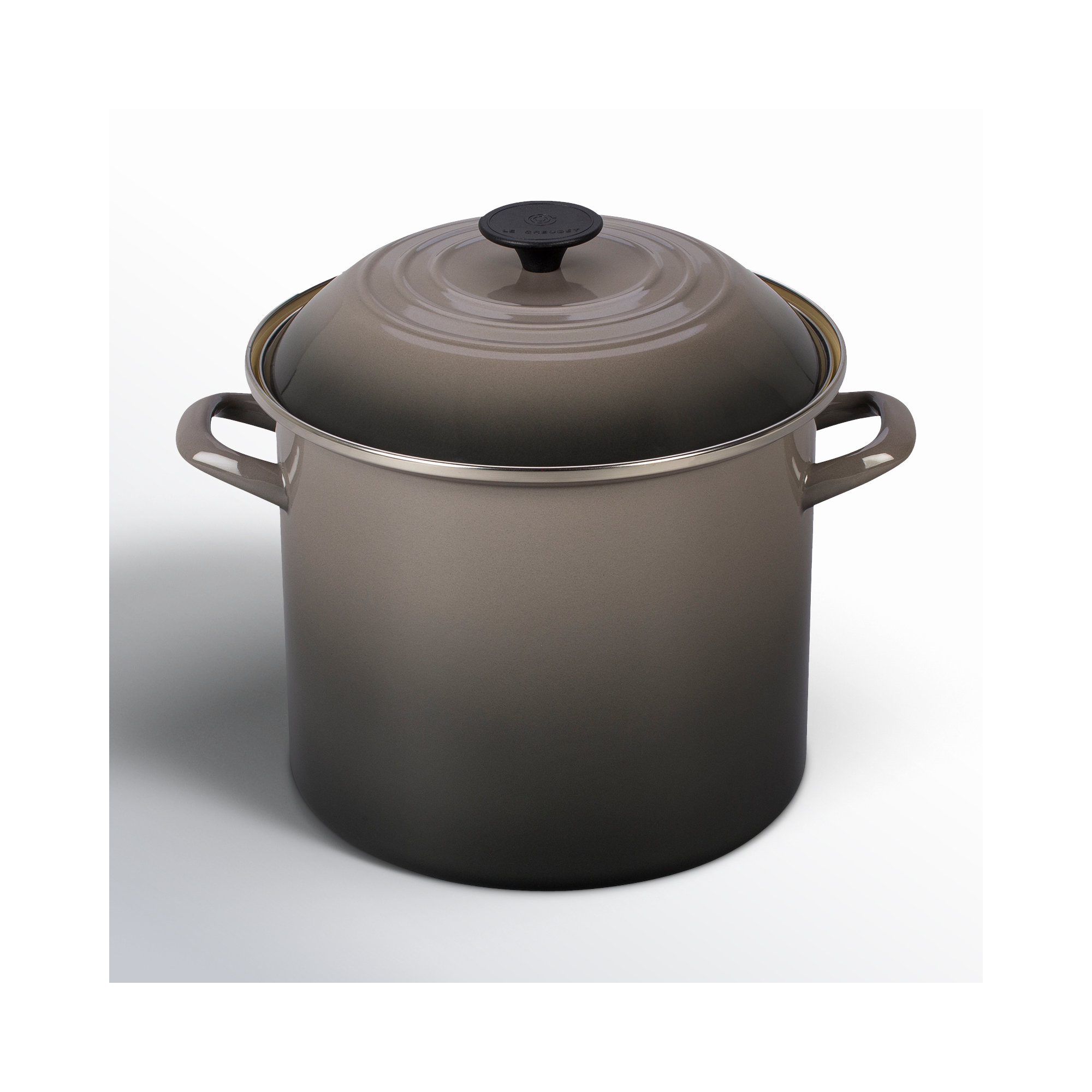 Le Creuset Enamel on Steel Stockpot with Lid, 8 qt., Oyster