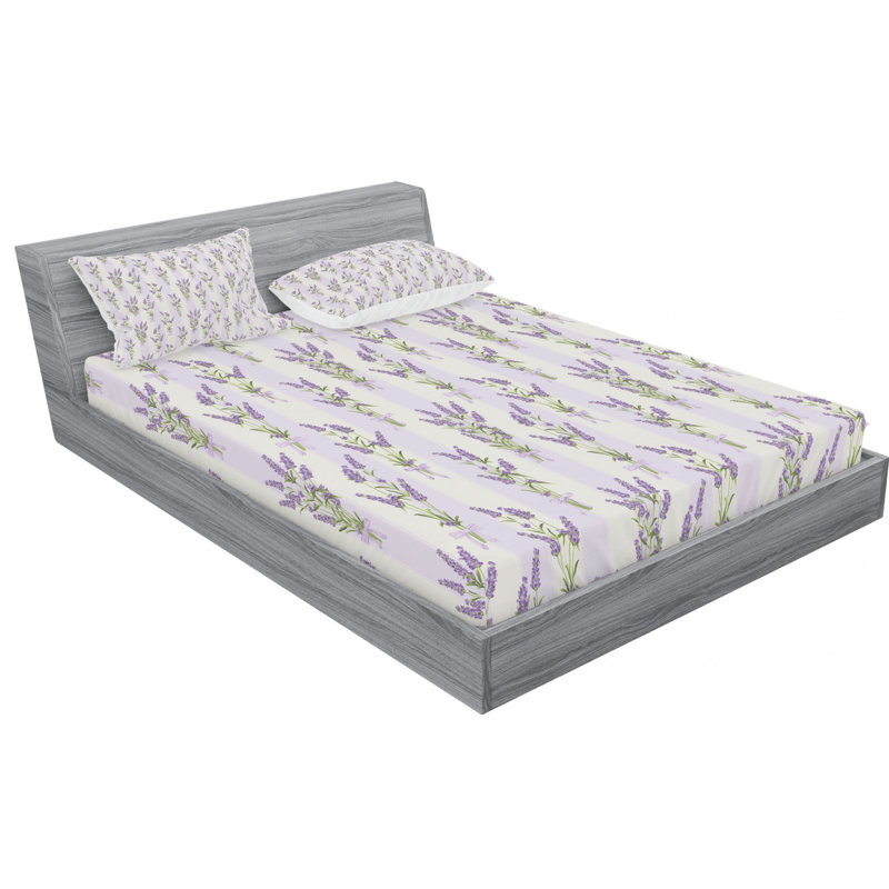 Ensemble de draps floral en sakuras japonaises sur les parapluies et les branches incurvées de fleurs, Floral 2