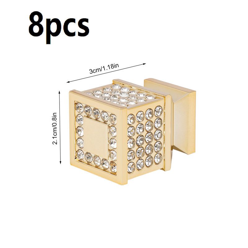 Paquet multiple de boutons carrés 13/16 po
