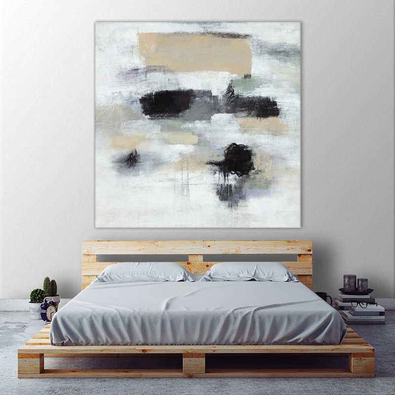 Joindre les forces sur toile par Daleno, reproduction d'art, H 84 po x l 84 po x P 1,5 po
