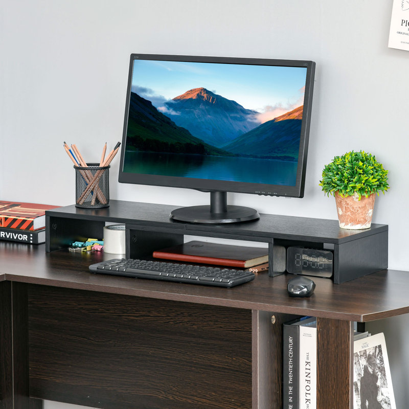 Wood Monitor Stand