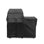 Mobile Kitchen Cart Carbon Fiber Vinyl Grill Cover