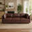 100% Customizable Modular Modular Sofa,Convertible Shapes, Storage & Sleeper Function, Tool-Free Interlocking Sectional-309540686