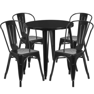 Alizee 5 Piece Dining Set by Hokku Designs