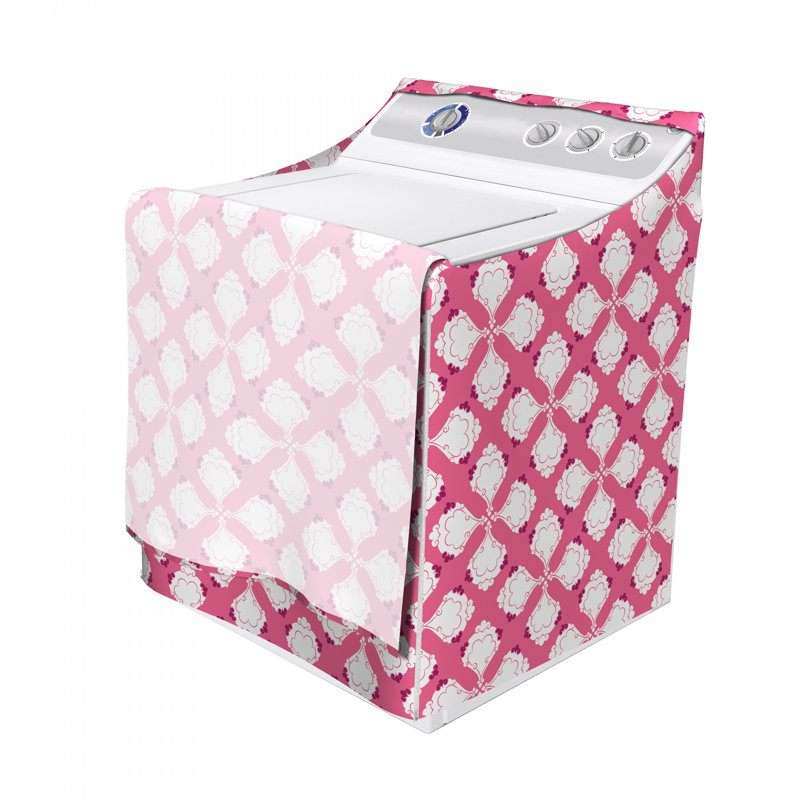 Housse pour machine à laver Tropical, Rose, Floral 3