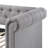 Justice Smoke Gray Fabric Daybed W/Trundle (Twin)