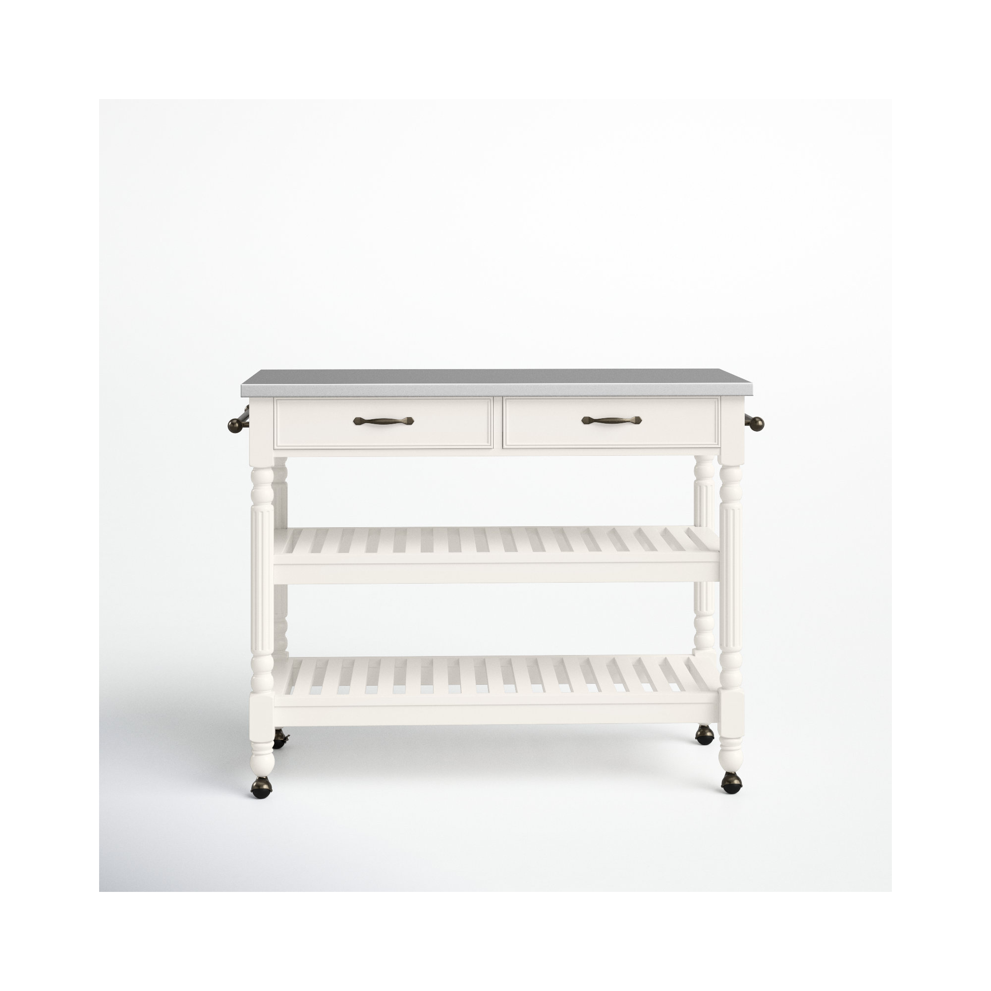 Dobbs Kitchen Cart, Off-White