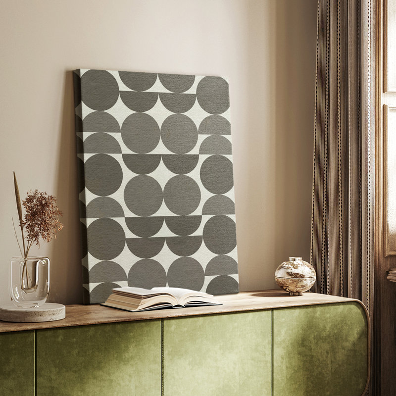 Neutre Subtil Shift I - Cavas Gallery sur mesure, H 48 po x l 32 po