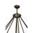 Madison 12 - Light Nickel Unique/Statement Pendant