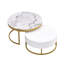 Table basse gigogne moderne avec tiroirs Modern