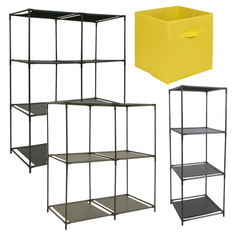 Fava 104cm H X 34.5cm W Aluminum Kids Cube, Yellow