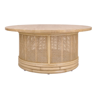 Arlend Solid Wood Top Coffee Table