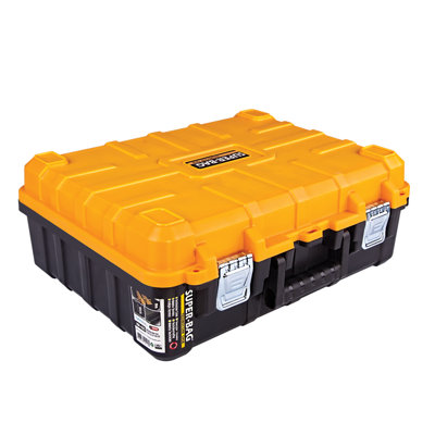 Stalwart Portable Tool Storage Box - Multi-Compartment Trays for