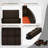 8 Pcs Patio Furniture Set With Washable Cushions And Tempered Glass Coffee Table-1859863421