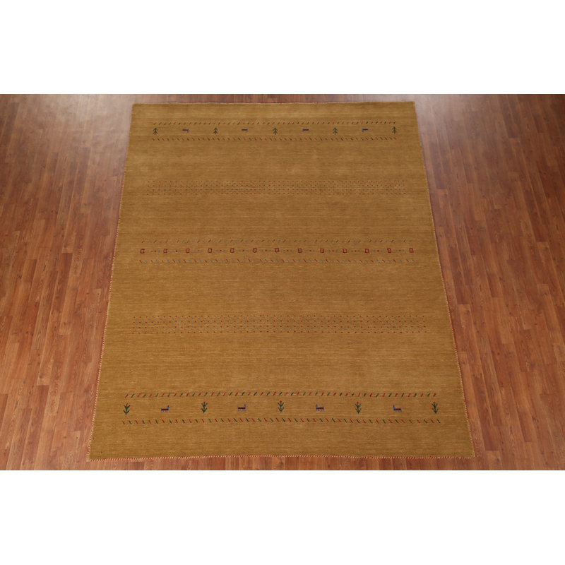 Tapis tribal animaux Gabbeh 8 x 10