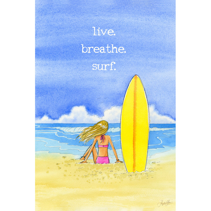 « hawaii fille », peinture sur toile, H 24 po x l 16 po x P 1,5 po
