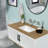 Classic Ceramic Rectangular Undermount Bathroom Sink With Overflow - 19.5X14x6 Inch, White, Stain , For Different Environments Modern 19.5"X14", Stain-, & Home Bathrooms