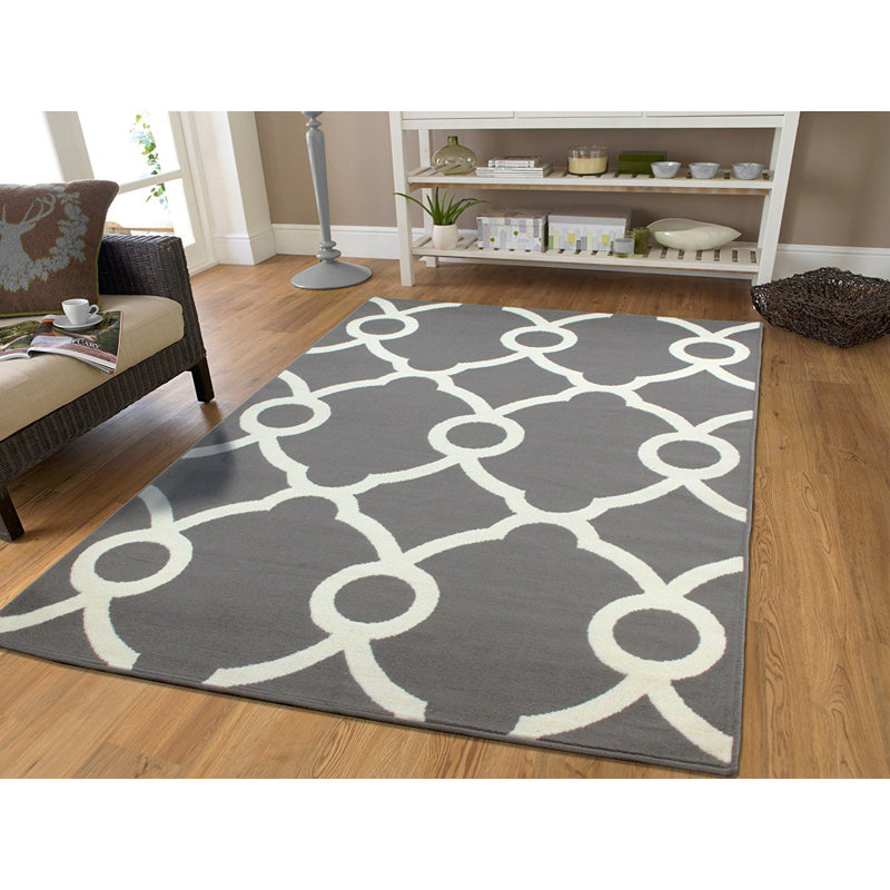 tapis gris intérieur/extérieur Pleione, Tapis de couloir 2 pi x 8 pi