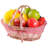 Wicker Willow Picnic Basket with Double Drop-Down Handles